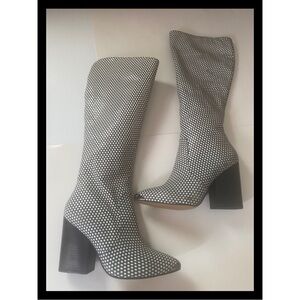 New Dan Sara polka dot boots